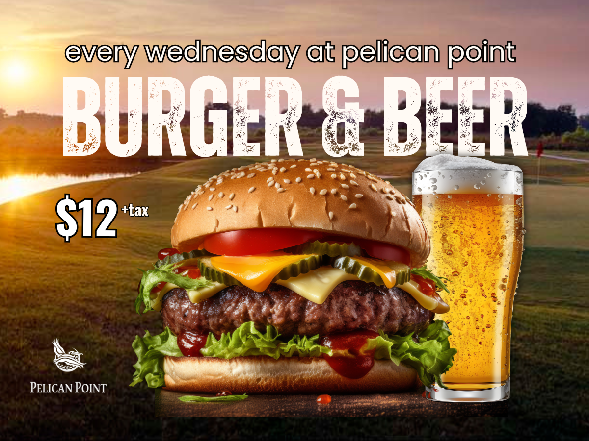 Wednesday Wonder! ✨ $12 Burger & Beer All Day!