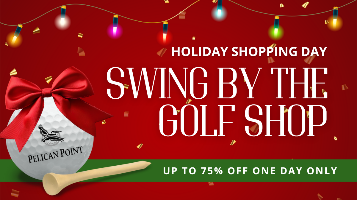 Golf Shop Holiday Shopping Day